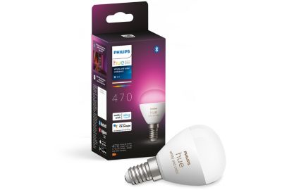 Ampoule LED connectée PHILIPS HUE W&C E14 Luster 5.1W