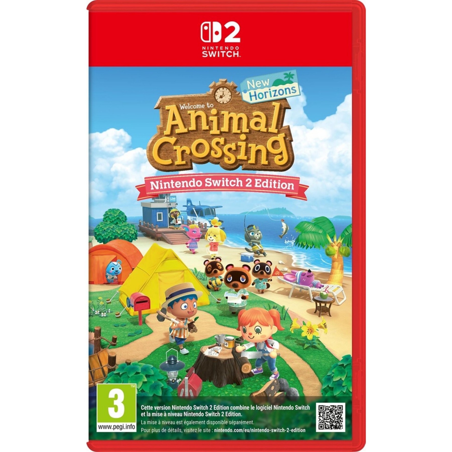 Jeu Switch 2 NINTENDO Animal Crossing : New Horizons
