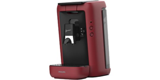 Cafetière à dosettes PHILIPS CSA260/91 Senseo machine à café Maestro Rouge