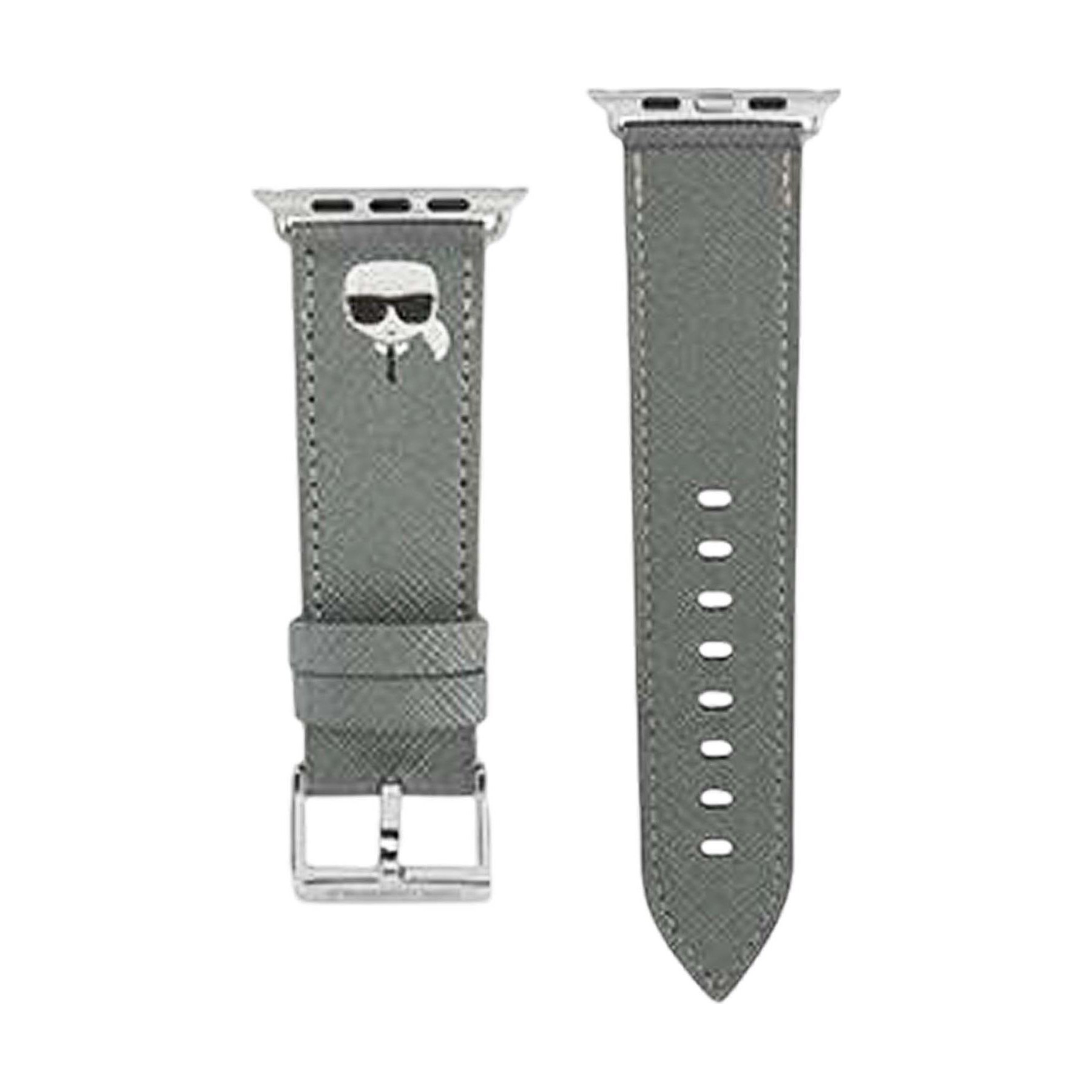 Bracelet KARL LAGERFELD Apple Watch 42 / 44 / 45mm Cuir Saffiano