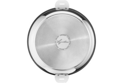 Poêle LAGOSTINA Salvaspazio+ Météorite inox revetu 28cm