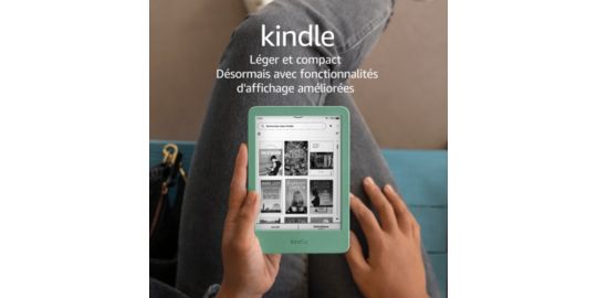 Liseuse eBook AMAZON Kindle (modèle 2024) 16 Go Vert Matcha