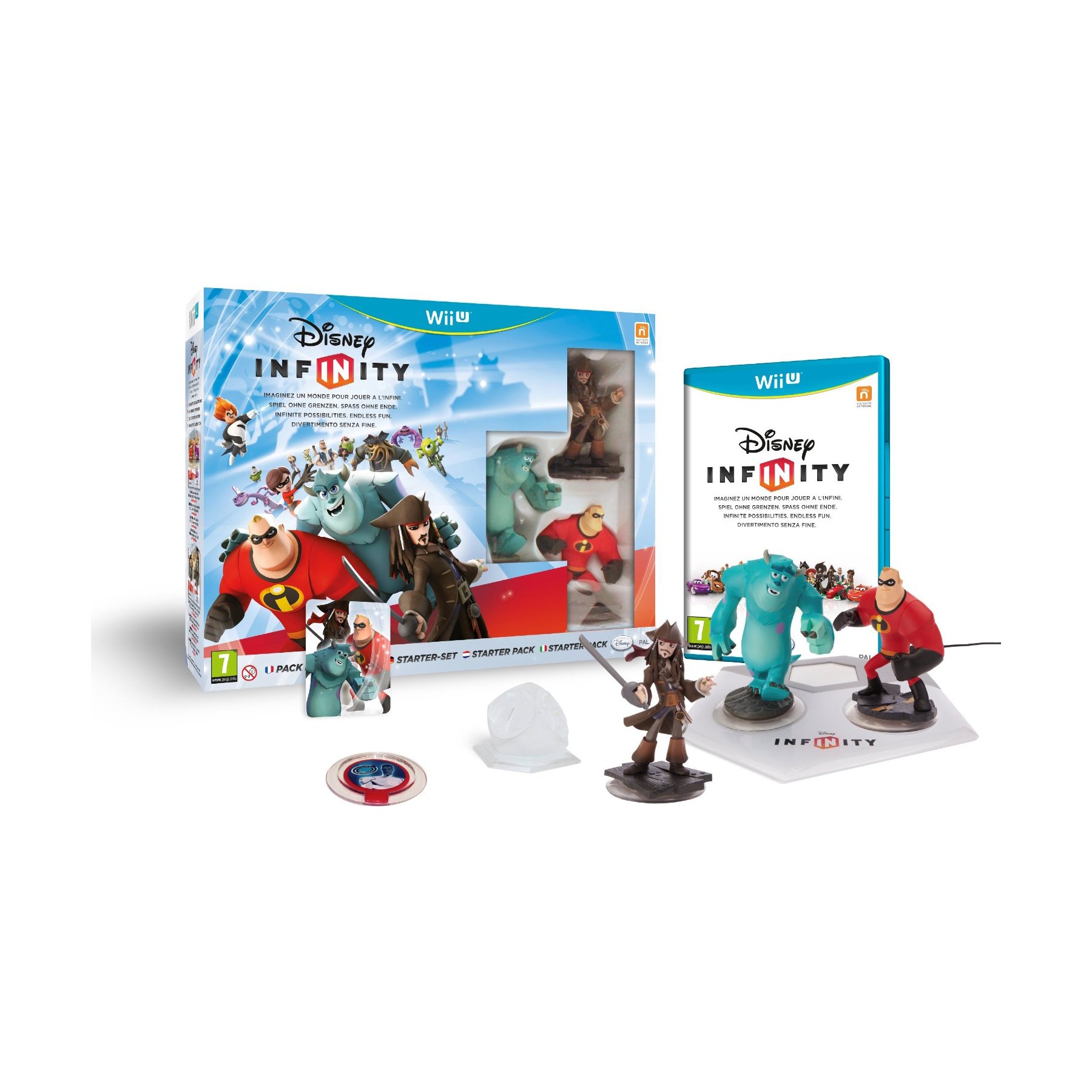 Jeu Wii U DISNEY Disney Infinity - Pack de Démarrage Reconditionné