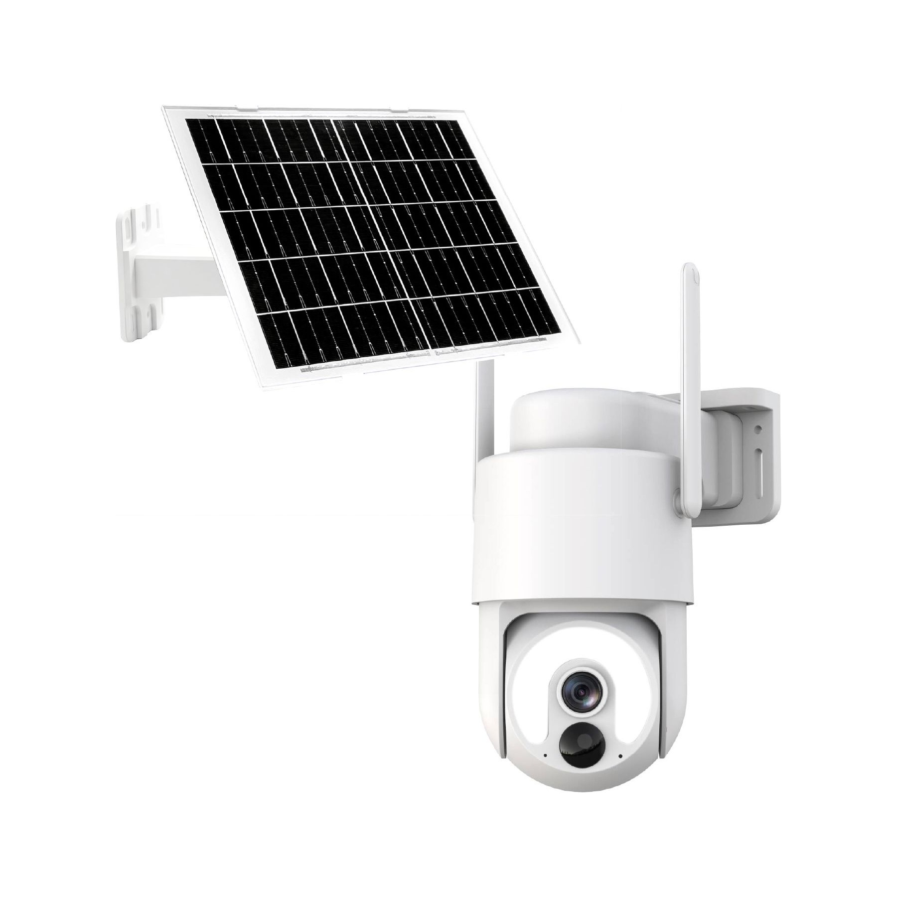 Caméra de sécurité KYF Caméra IP solaire PTZ Extérieure 6Mp