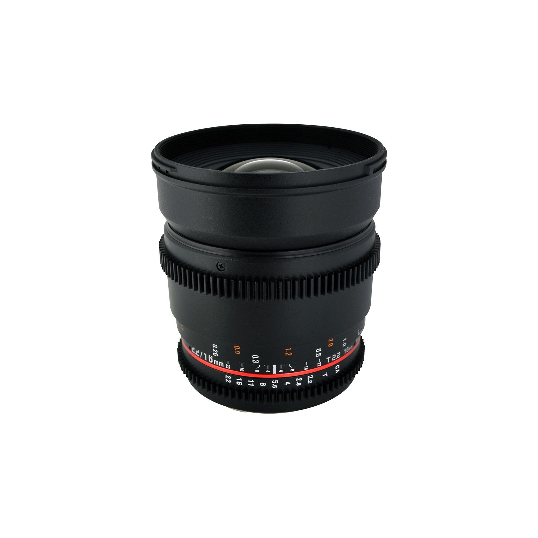 Objectif pour Reflex SAMYANG 16mm T2.2 ED AS UMC CS VDSLR Nikon