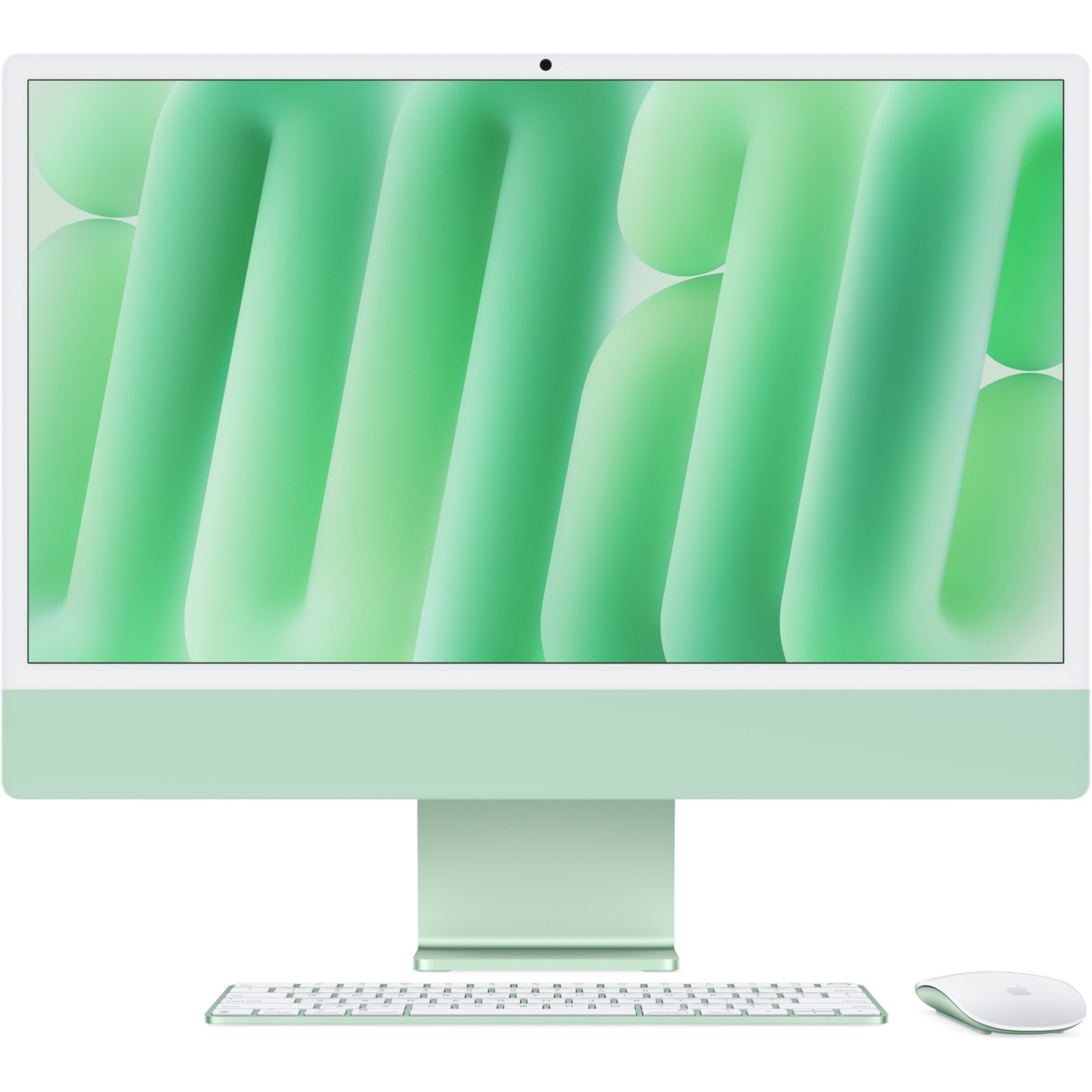Ordinateur Apple IMAC 24" Ecran Retina 4,5K Puce M4 CPU 10 / GPU 10 coeurs Mémoire RAM 16Go Stockage 512Go SSD Vert