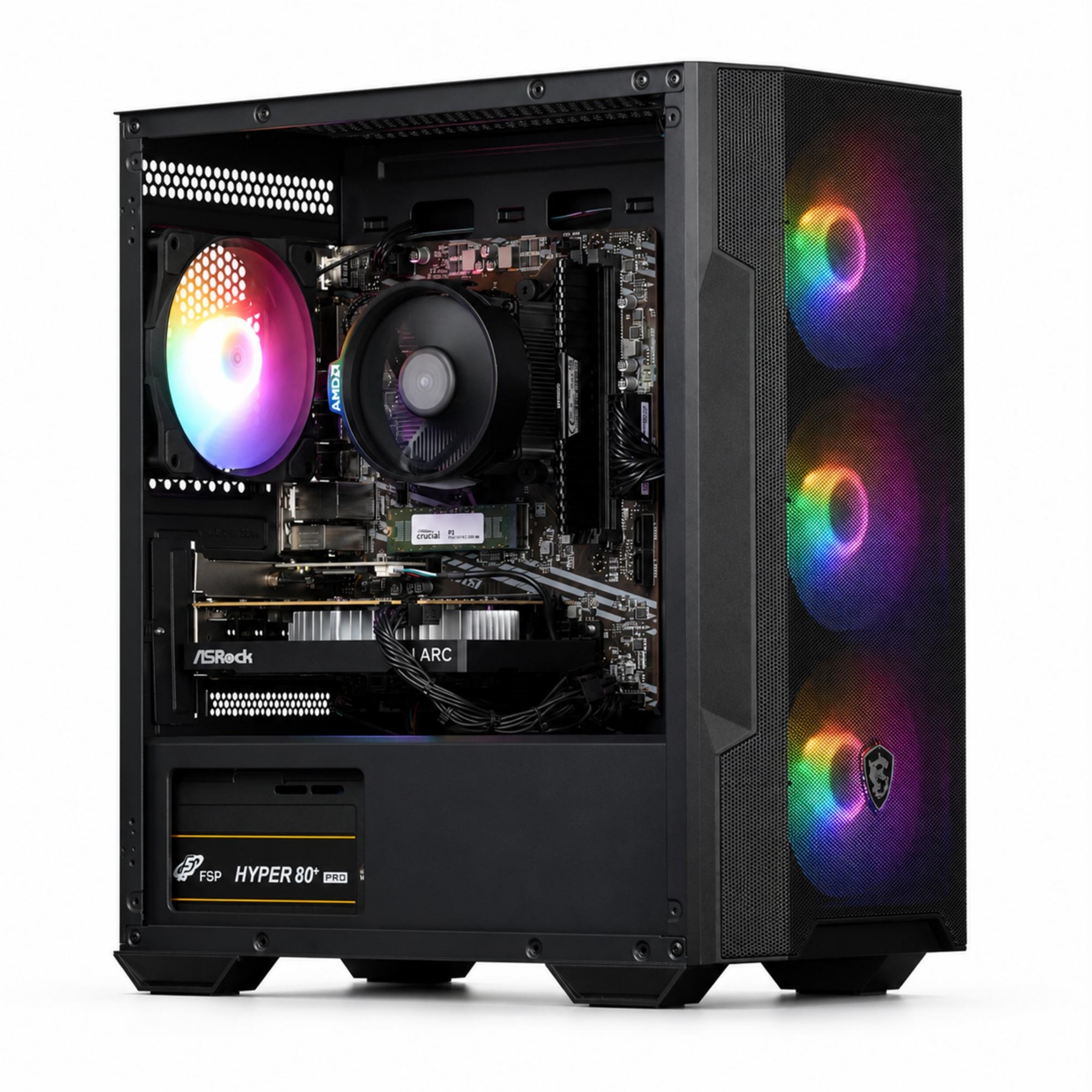 PC Gamer RECOMMERCE AMD Ryzen 5 5500 16Go RAM 480Go Reconditionné