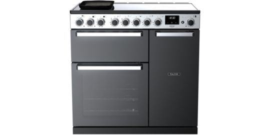 Piano de cuisson induction FALCON EDGE DELUXE  TAB IND 90 CM VERRE NOIR CH