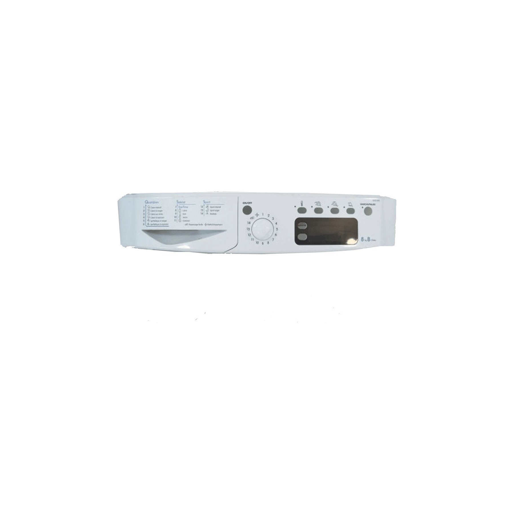 Bandeau INDESIT bandeau complet avec poignee reservoir
