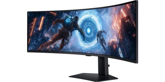 Ecran PC Gamer SAMSUNG ODYSSEY G9 G91F 49" Incurvé 1000R DQHD 144Hz VA HDR 600 HDMI 2.1 AMD FreeSync