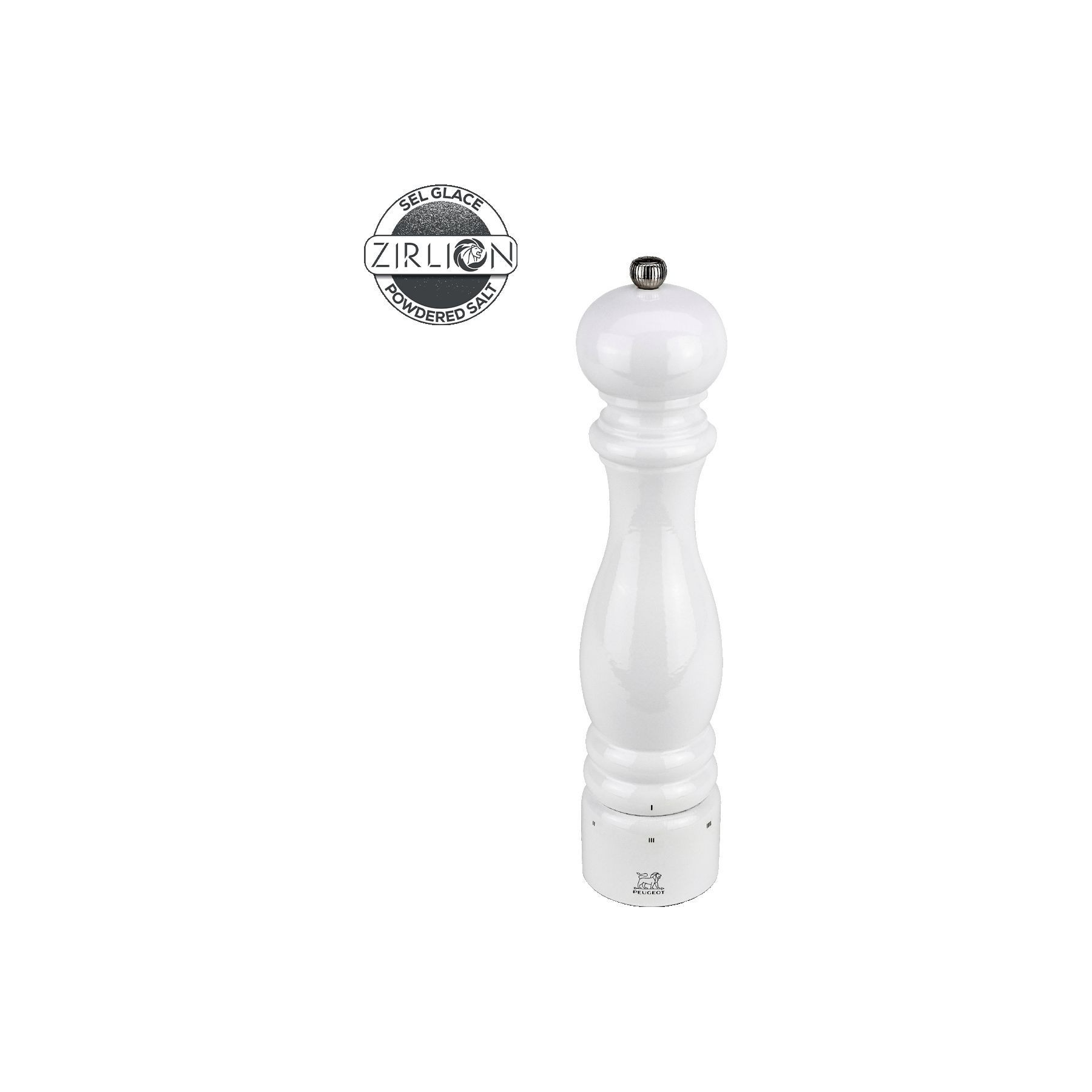 Moulin à sel PEUGEOT Paris u'Select Bois Laqué Blanc 30cm