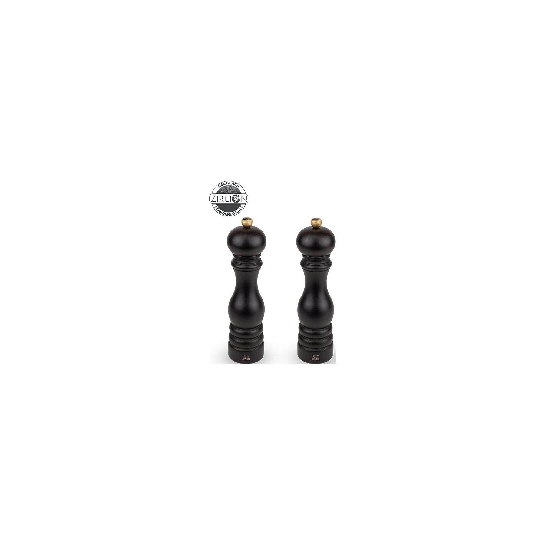 Duo moulins à poivre et sel PEUGEOT Duo Paris Bois Chocolat 22cm