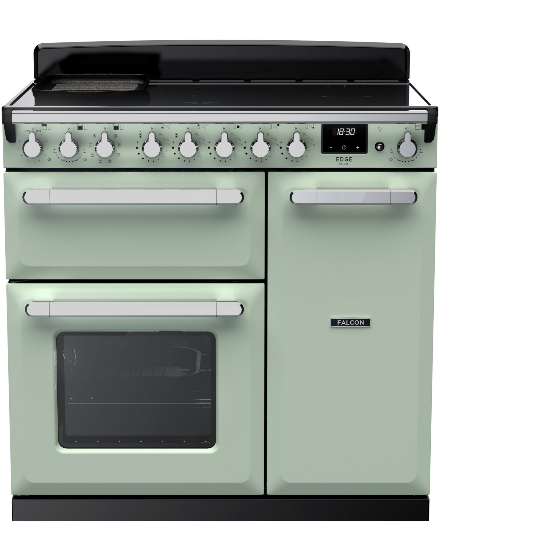 Piano de cuisson induction FALCON ESTEL DELUXE TAB IND 90 CM VERT PASTEL C
