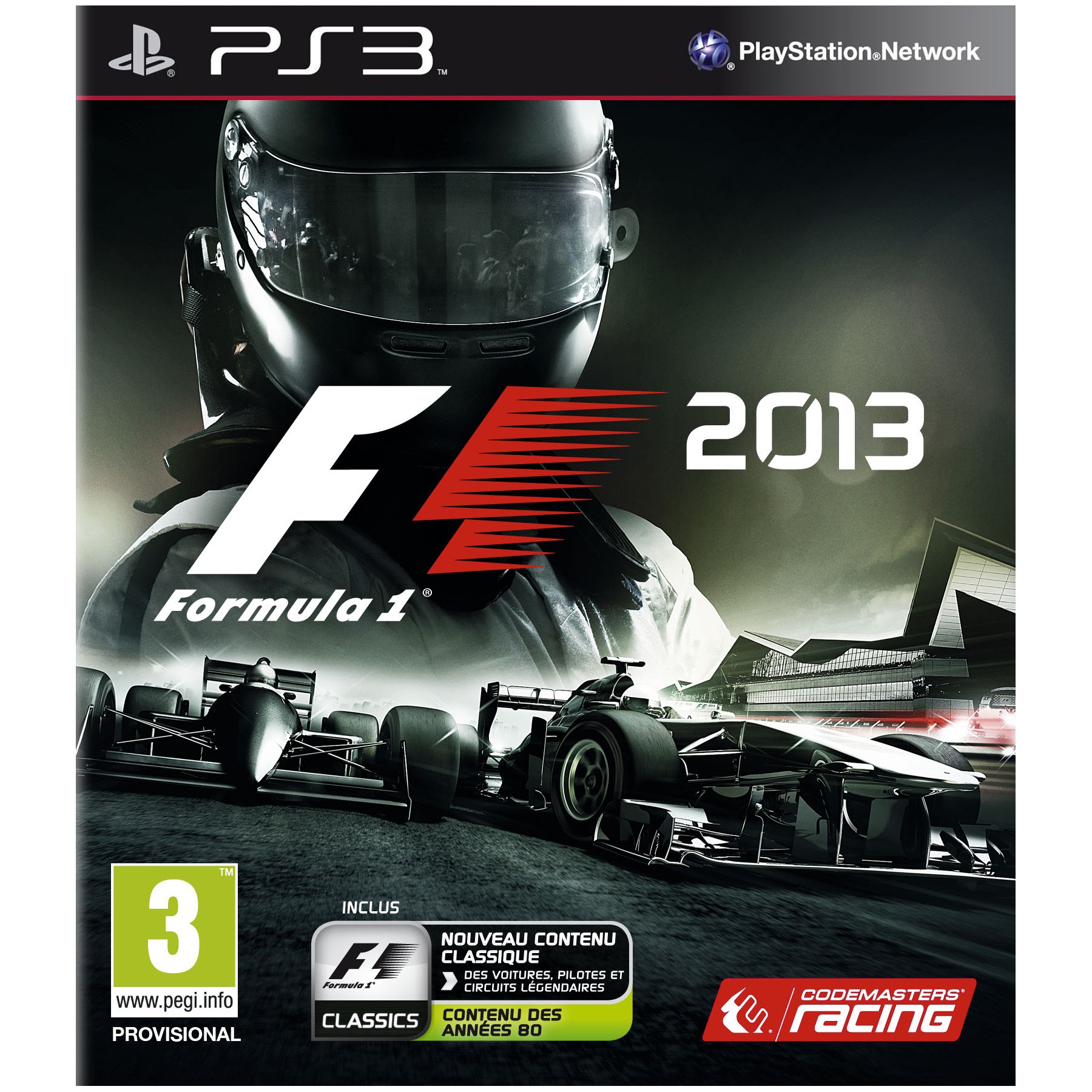 Jeu PS3 NAMCO F1 2013