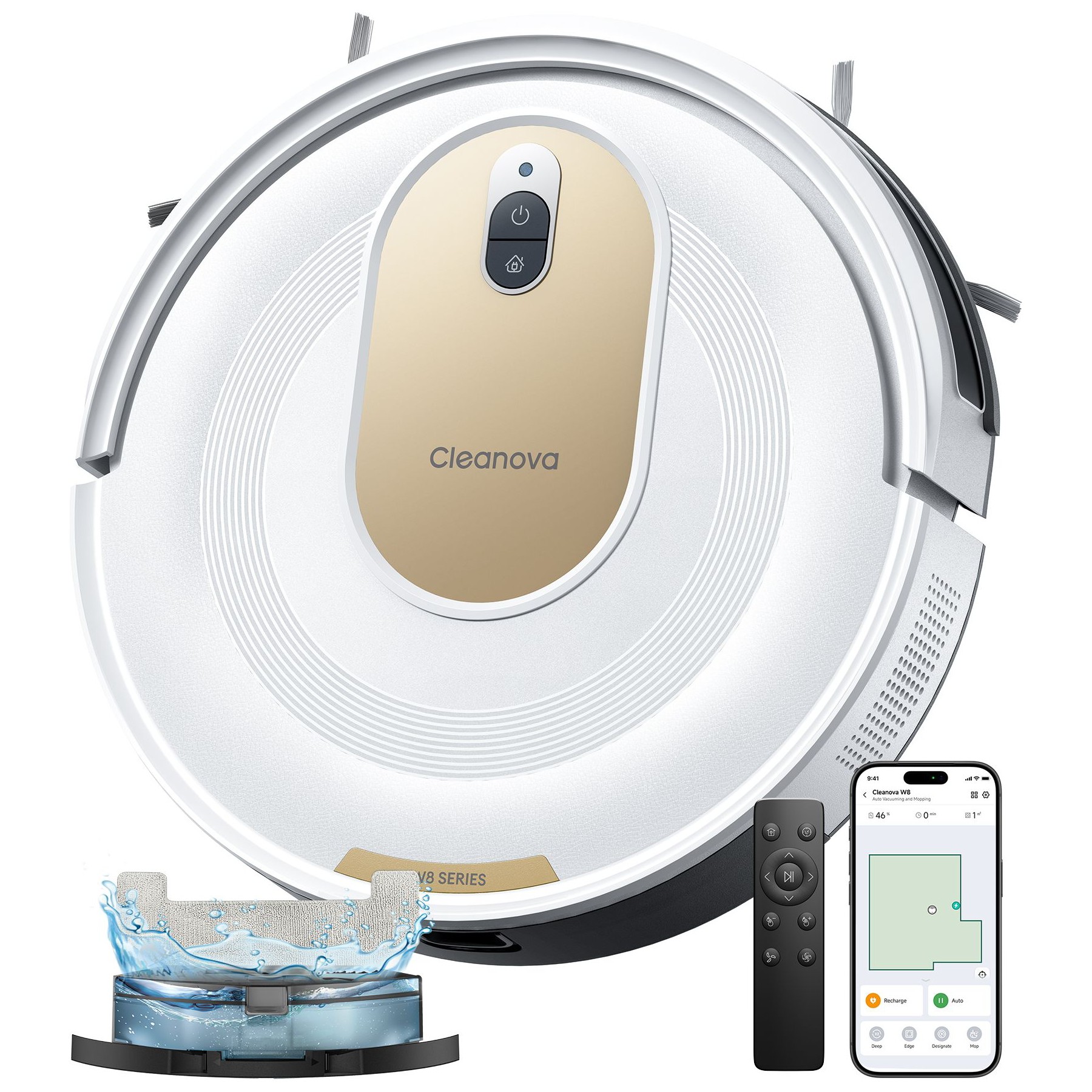 Robot Aspirateur Laveur VACTIDY W8