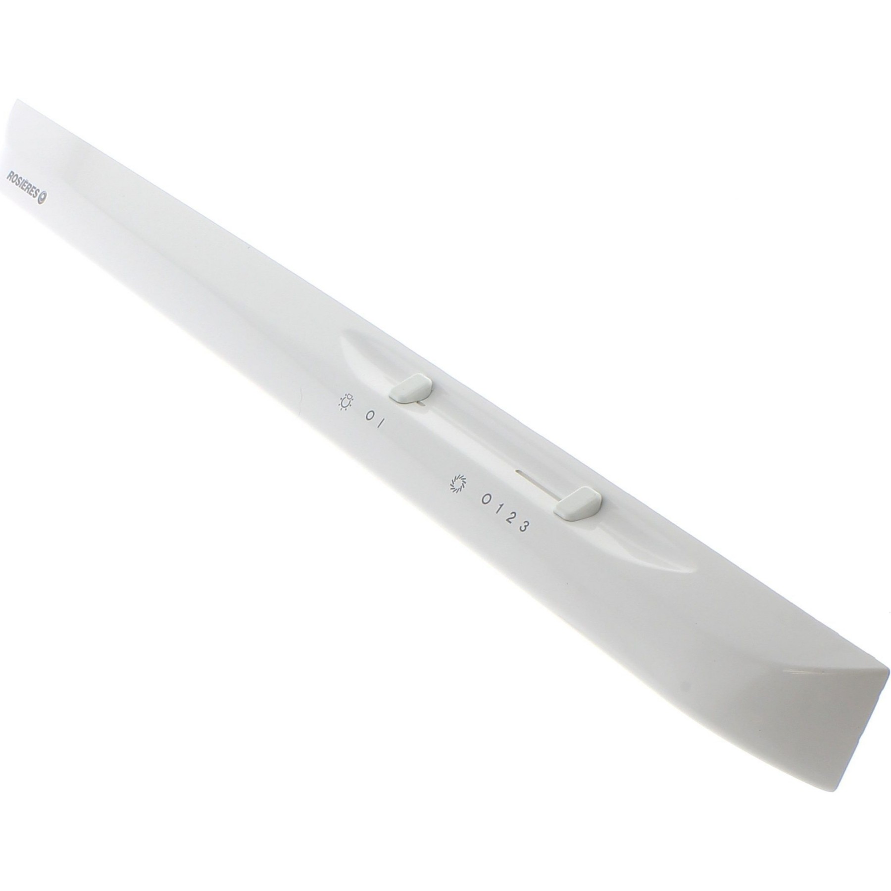 Bandeau ROSIERES tableau de bord avec curseur