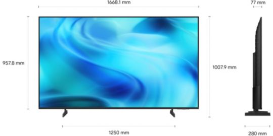 TV LED SAMSUNG TU75U8005H 2026 (189 cm )