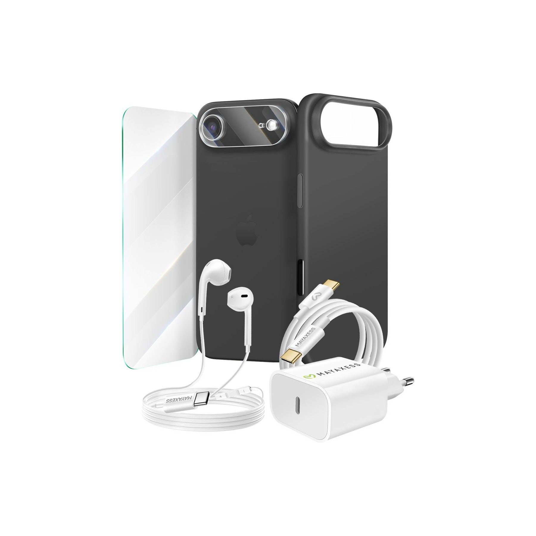 Coque MAYAXESS iPhone 17 Air Protection Charge Audio