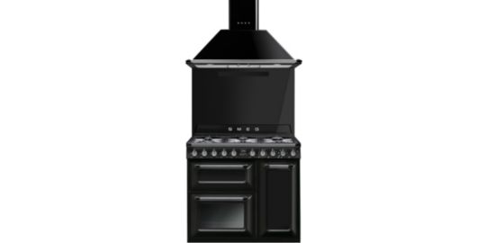 Piano de cuisson gaz SMEG TR93BL