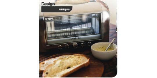 Grille-pain MAGIMIX 11540 vision rouge