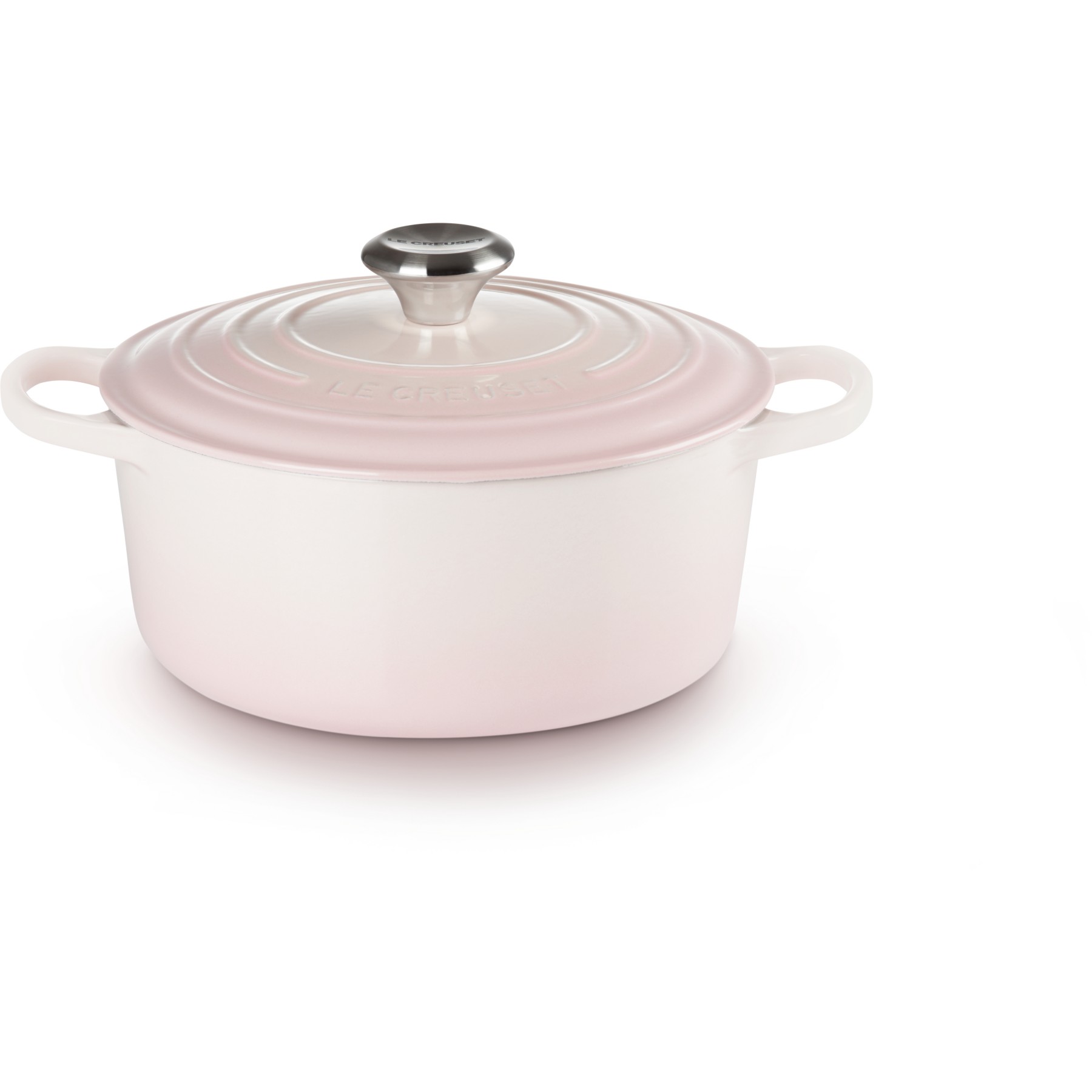 Cocotte LE CREUSET ronde 24 cm Shell Pink