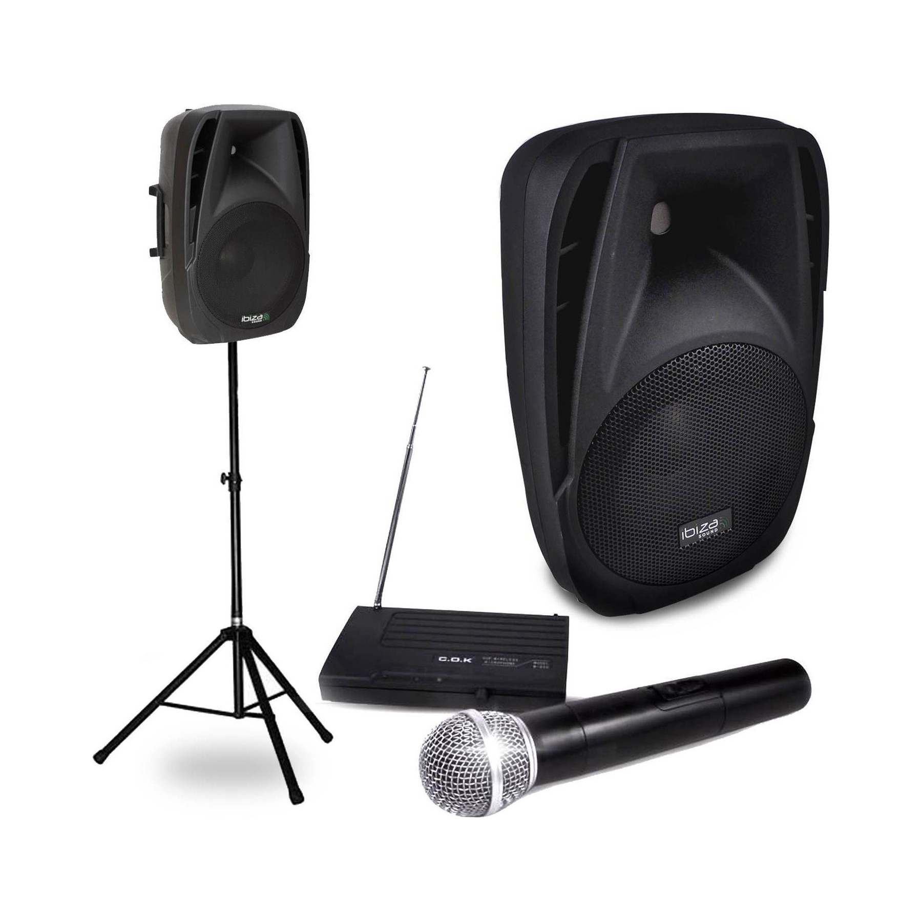 Pack sono IBIZA Pack sono portable amplifiée 150W,micro