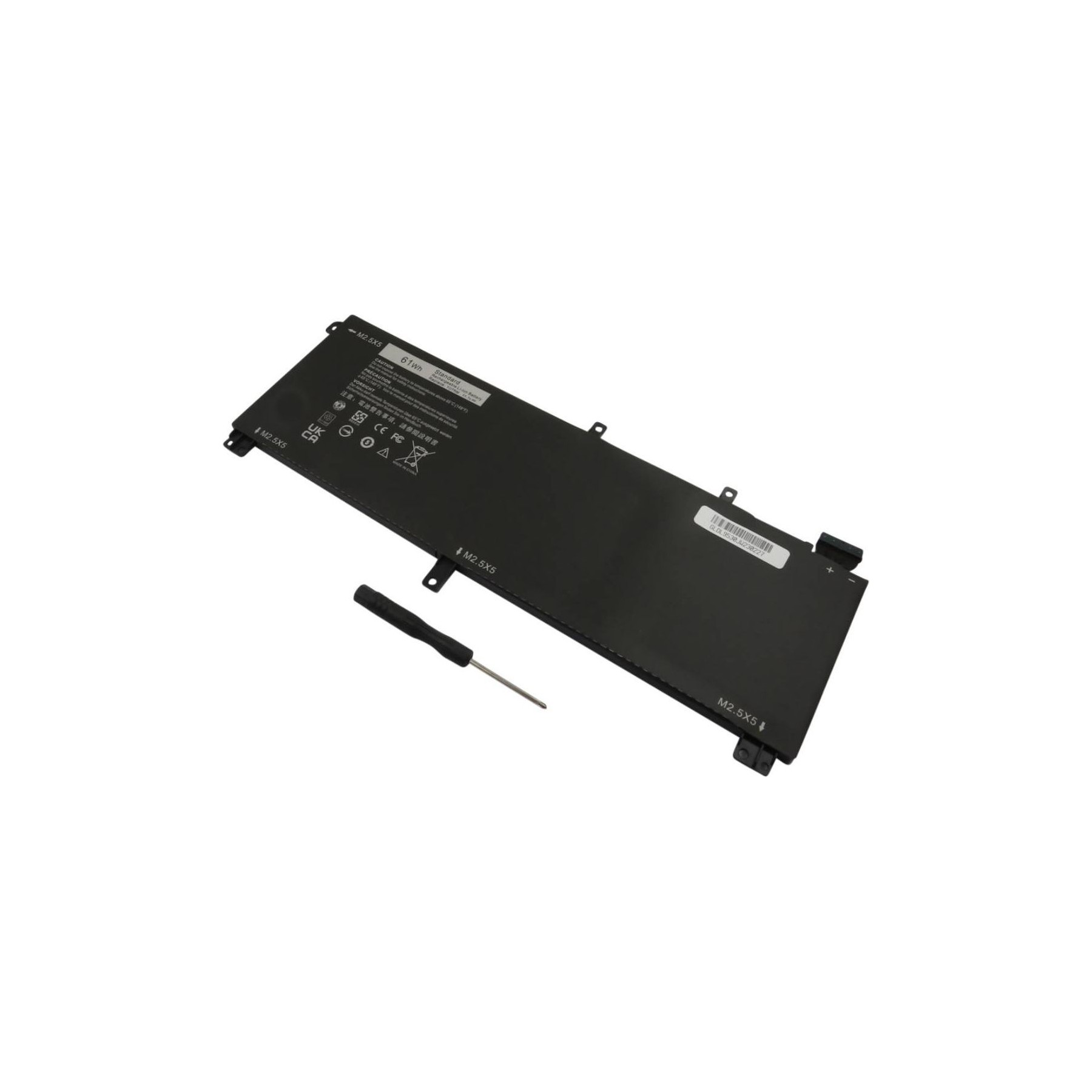 Pièce détachée AVIZAR Dell XPS 15 9530 M3800 11,1V 5500mAh