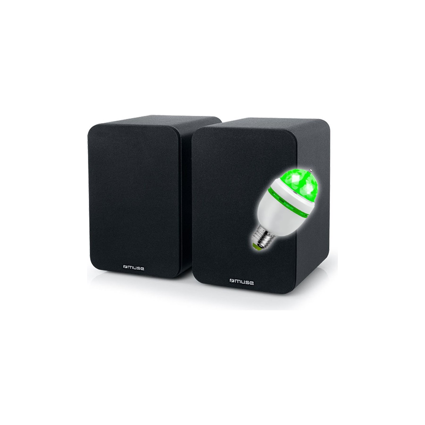 Enceinte bibliothèque MUSE Enceintes bibliotheque - Muse M-620 SH,