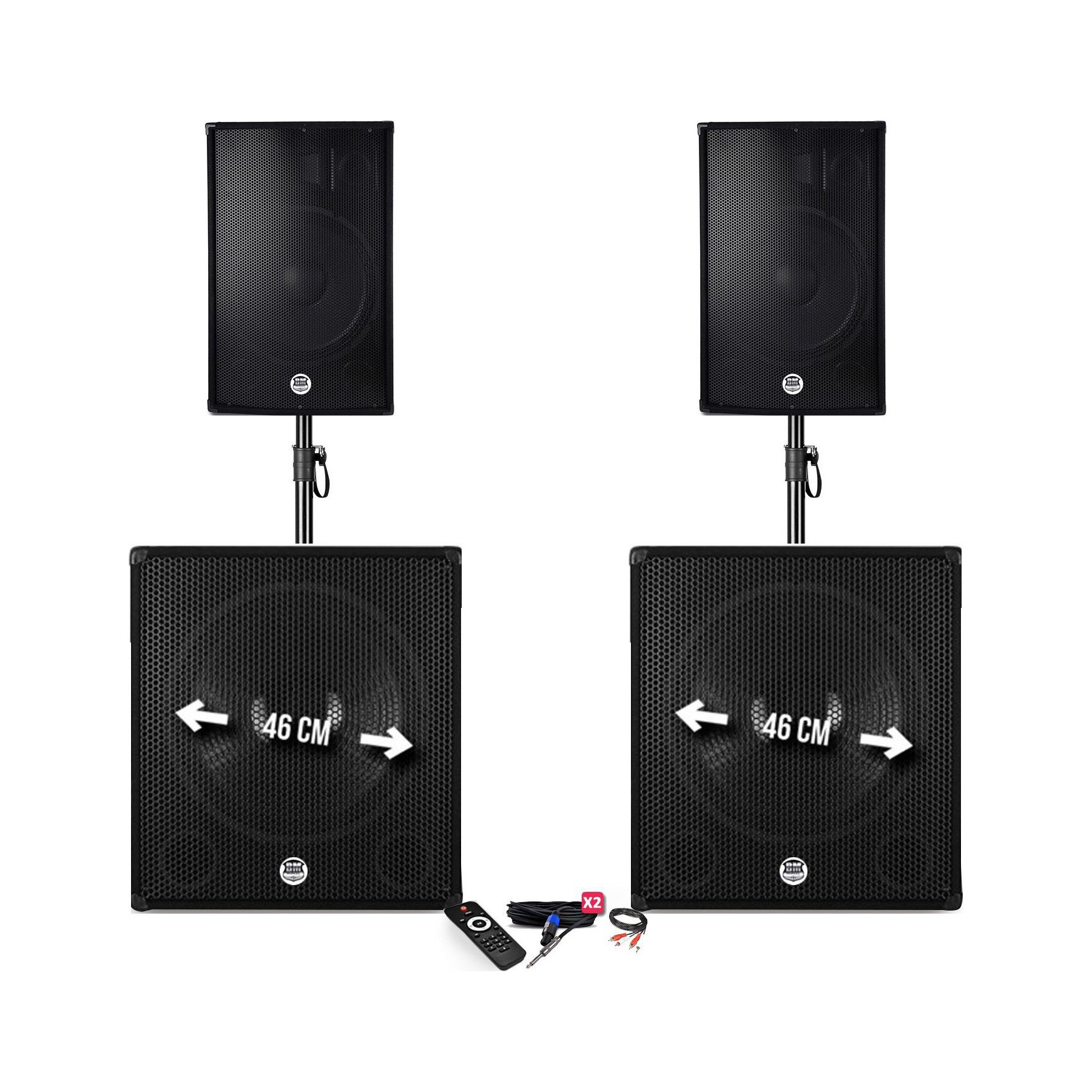 Pack sono BM SONIC Pack sonorisation - BM SONIC BMS-181815