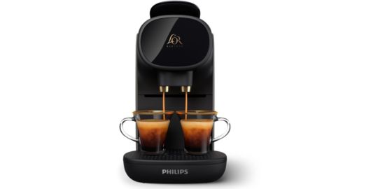 Cafetière à dosette PHILIPS LM9012/20 L'Or Barista Sublime Gris, 19 bars