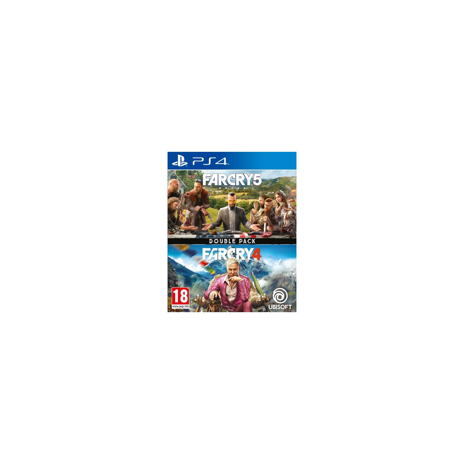 Jeu PS4 UBISOFT Far Cry 4 + Far Cry 5