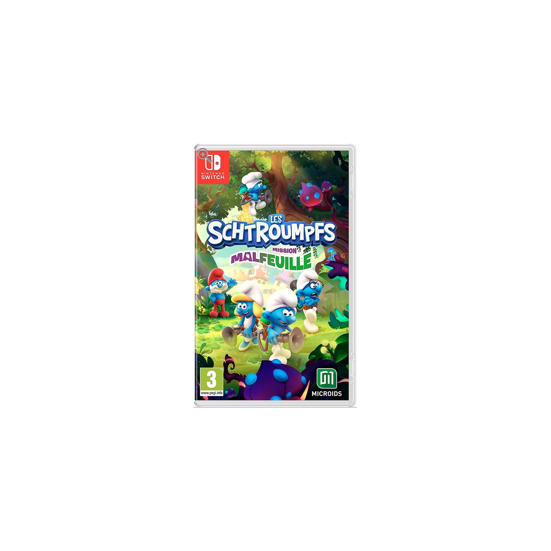 Jeu Switch MICROIDS LES SCHTROUMPFS MISSION