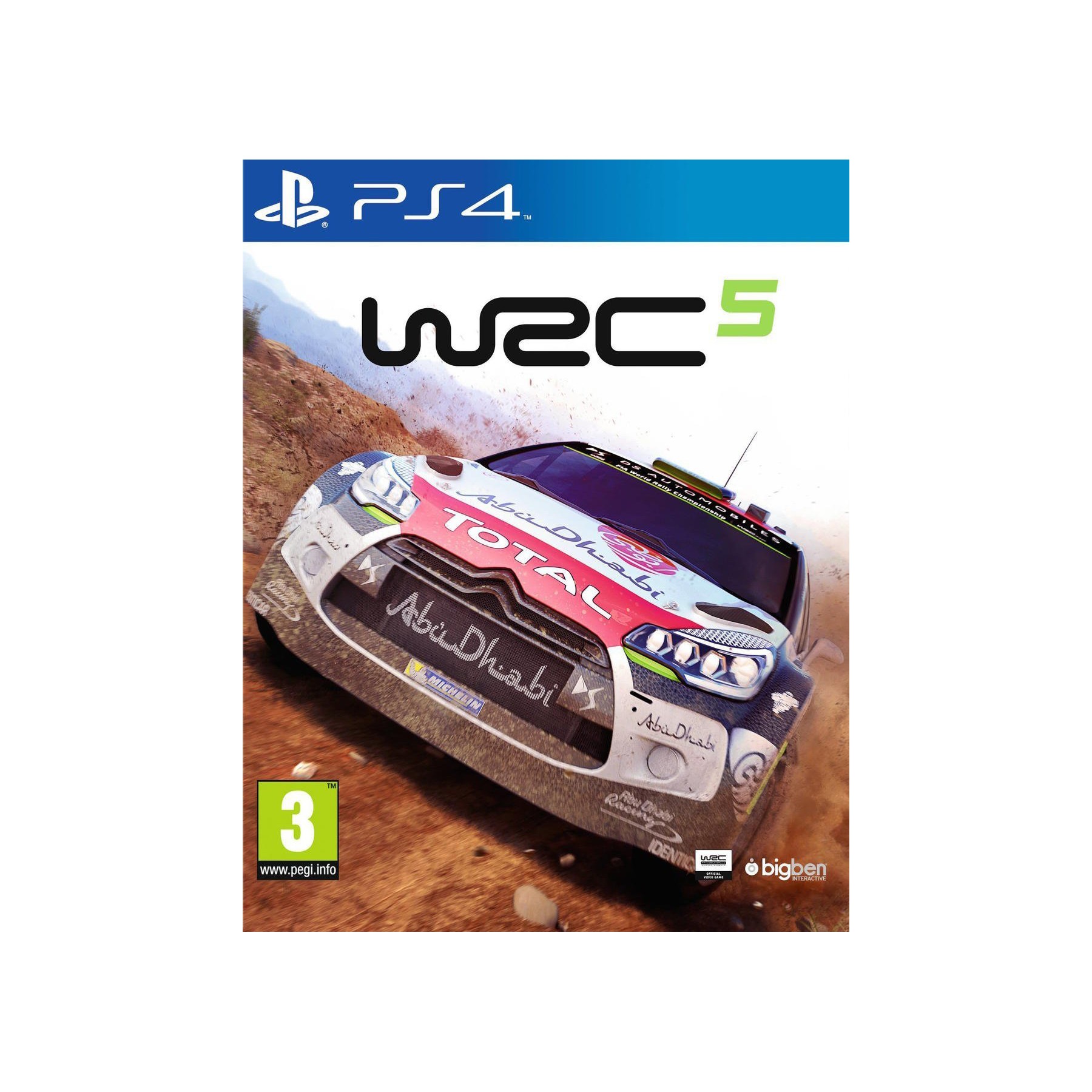 Jeu PS4 BIGBEN WRC 5