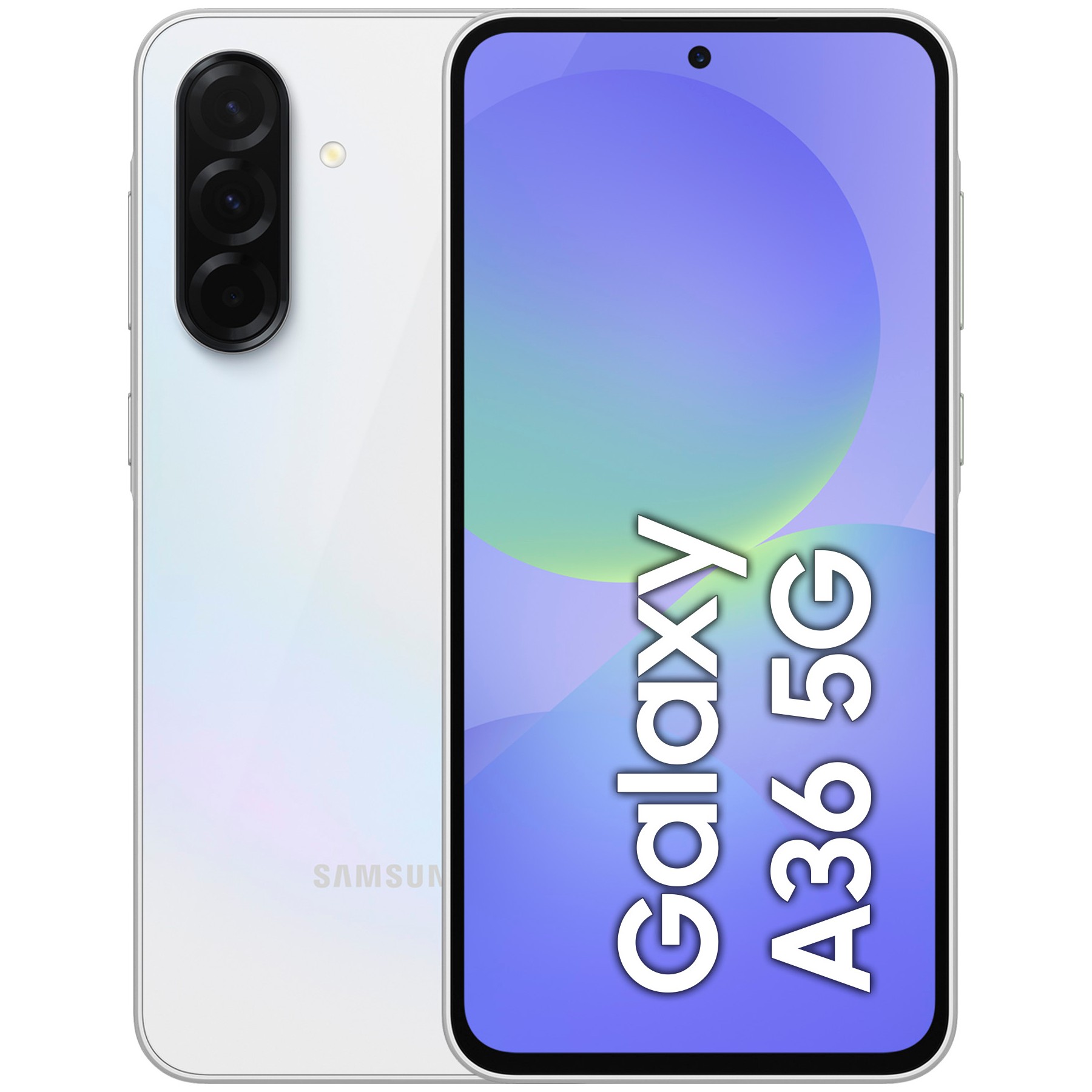 Smartphone SAMSUNG Galaxy A36 Blanc 256Go 5G