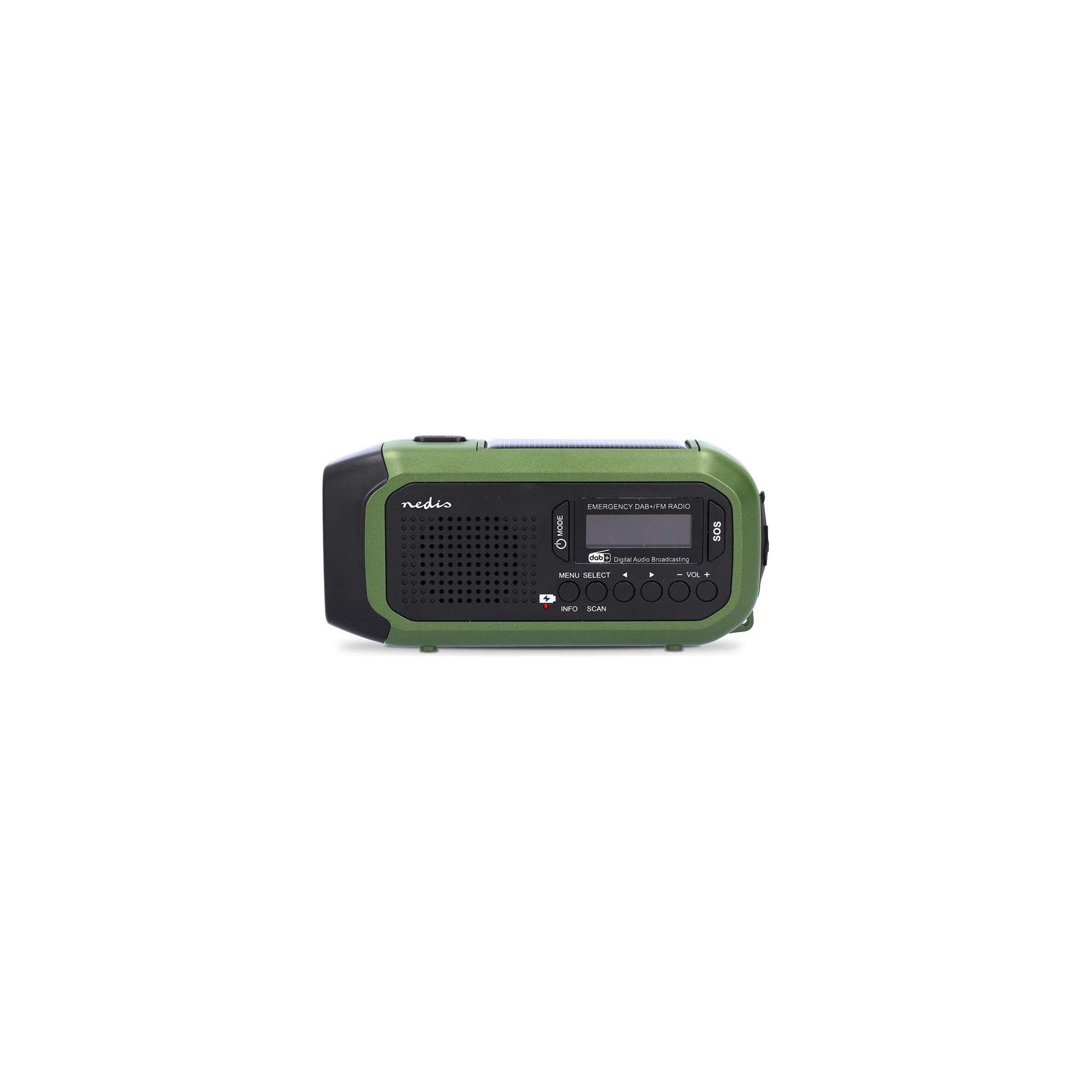 Radio DAB NEDIS Radio DAB+ Alimenté par port USB Noir