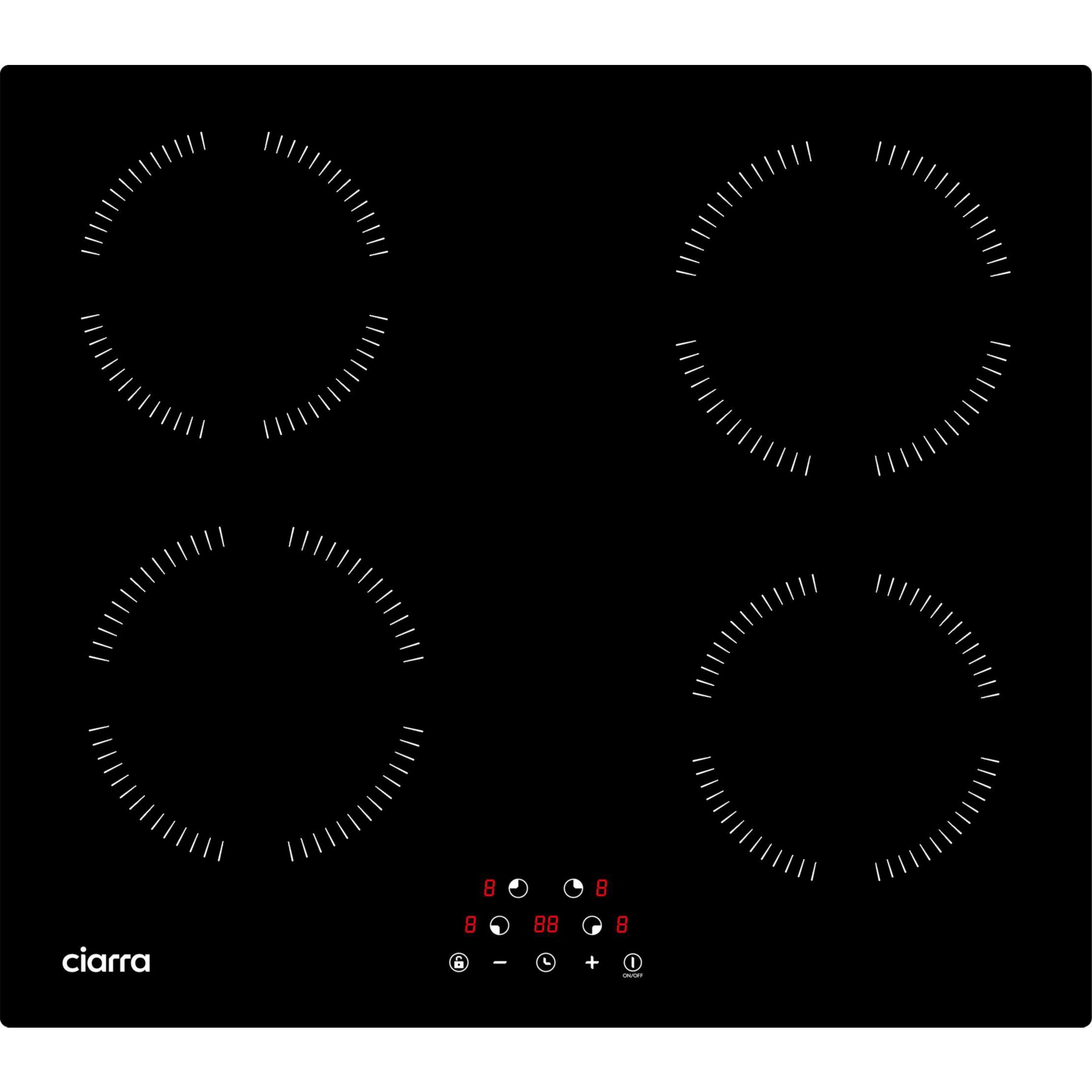 Plaque induction CIARRA CD4BIH-A