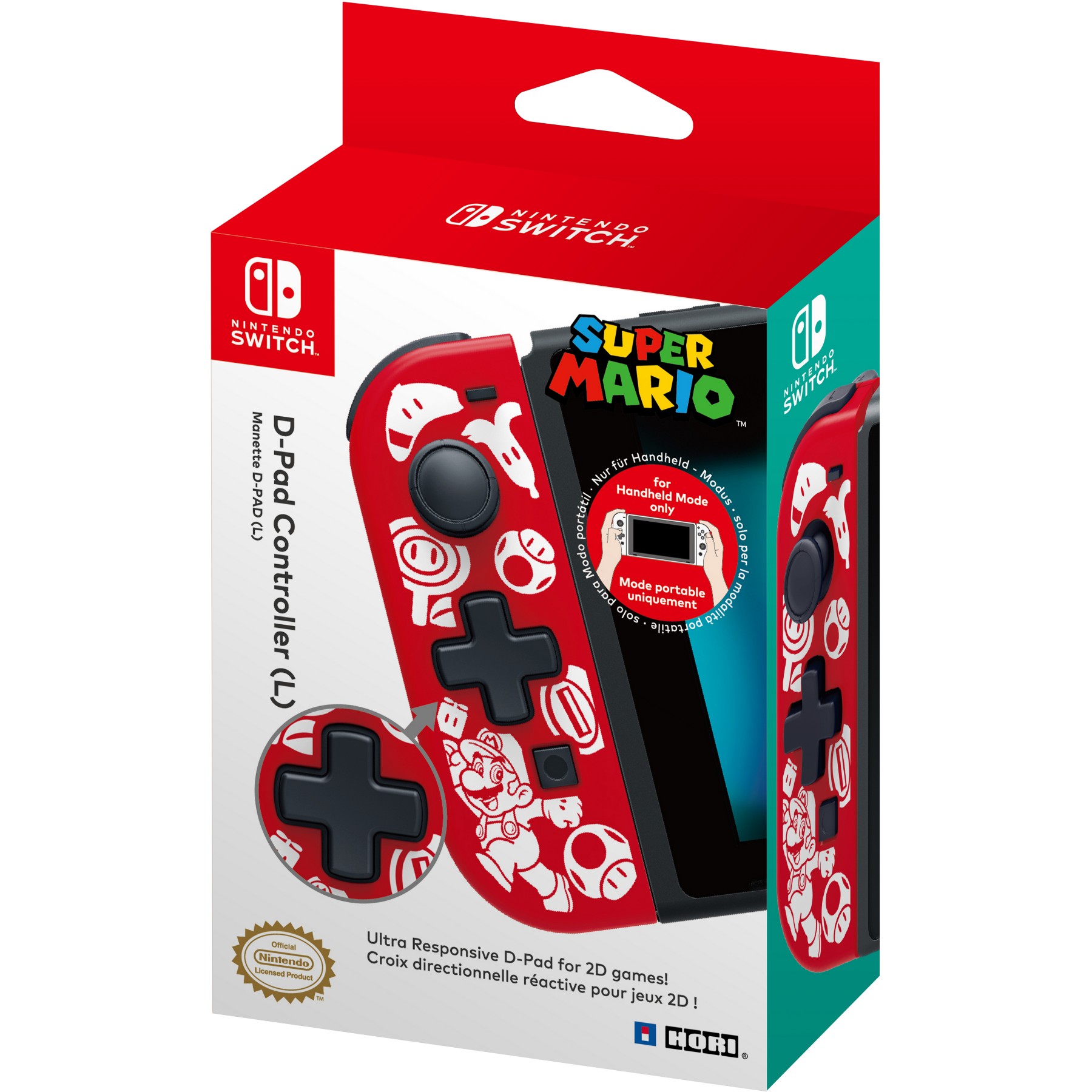 Manette HORI D-Pad super Mario