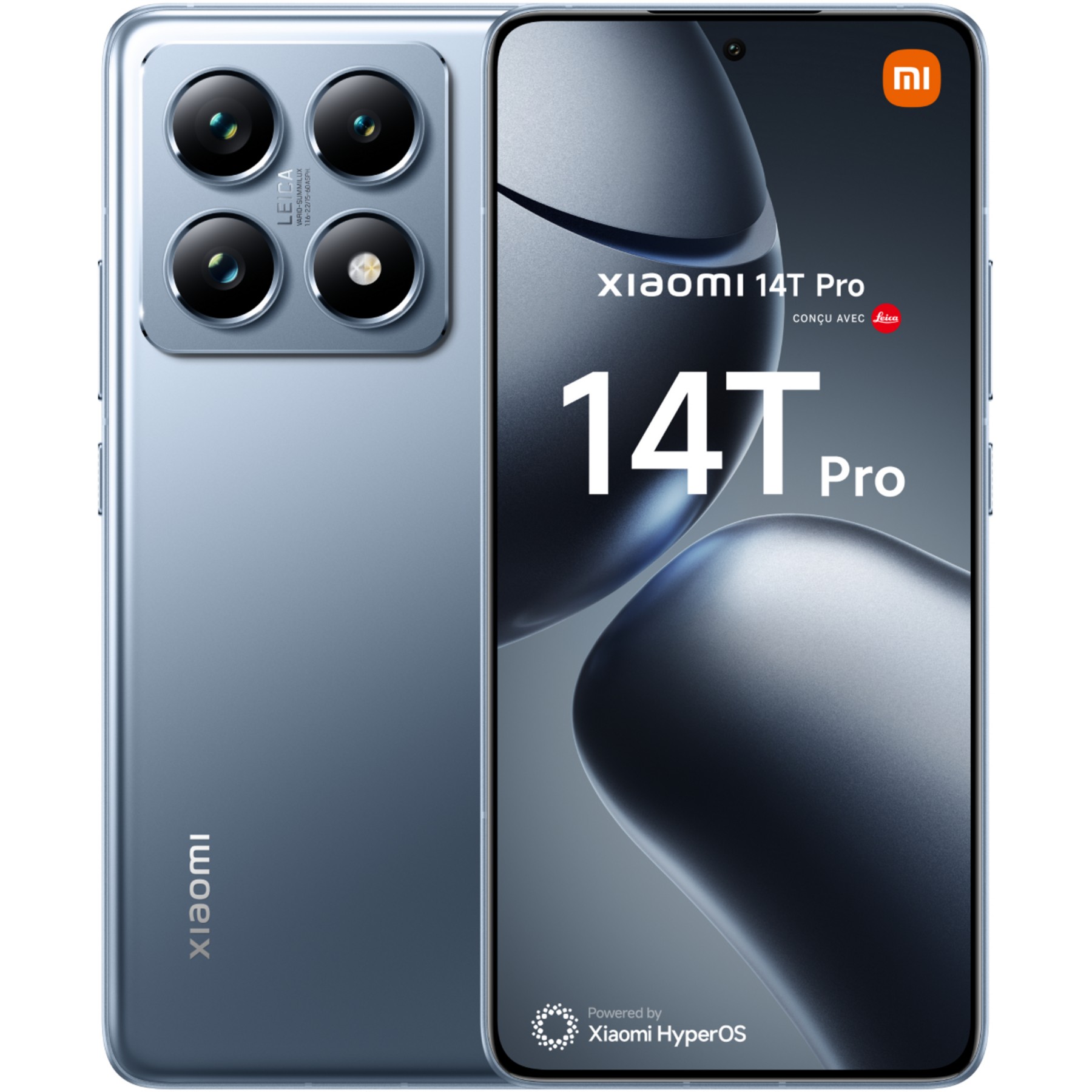 Smartphone XIAOMI 14T Pro conçu avec Leica Bleu 512Go