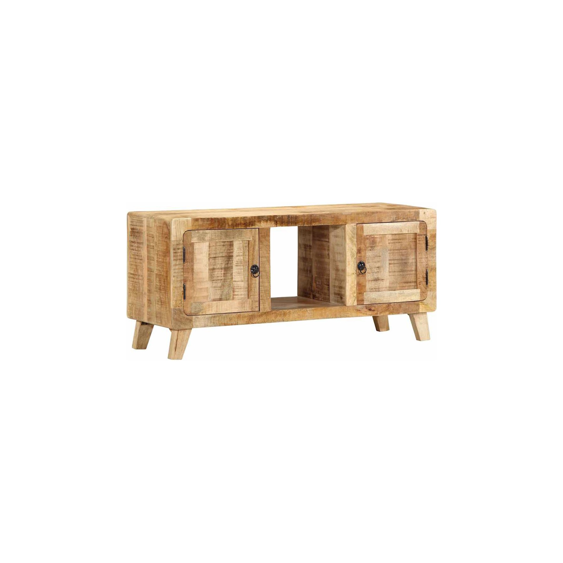 Meuble TV HELLOSHOP26 Meuble TV grand espace de rangement 105