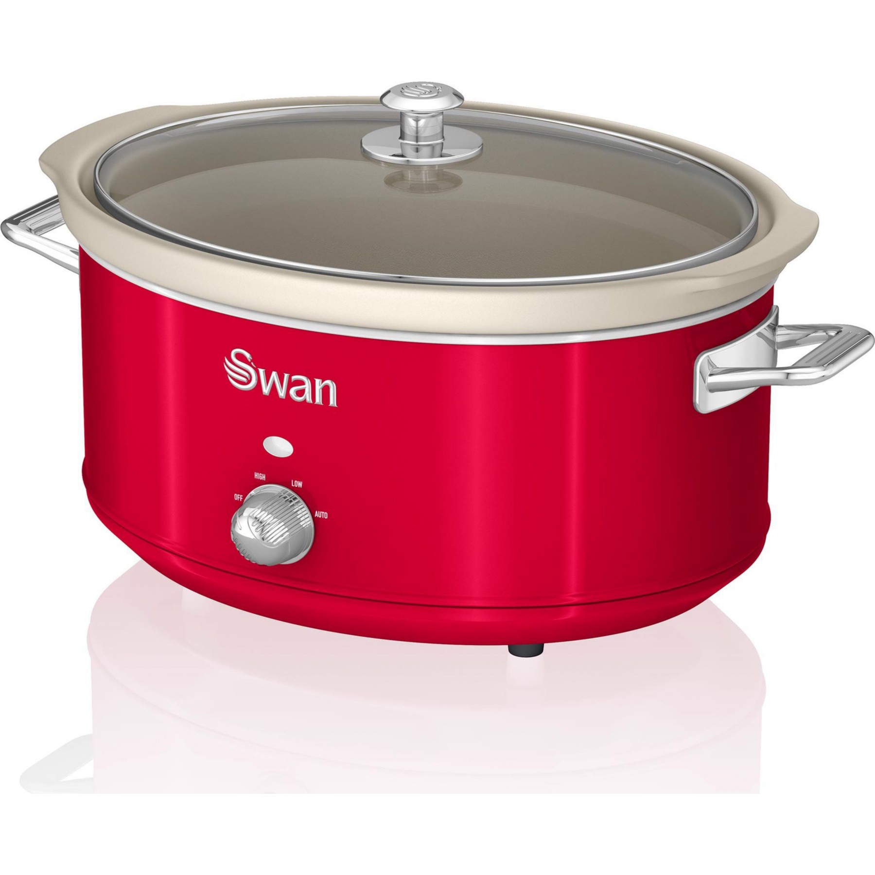 Mijoteuse SWAN Retro, 6,5L , Antiadhésive, SF17031RNEU