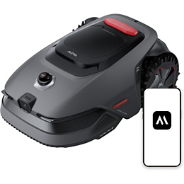 Robot tondeuse MOVA Lidax 800 sans fil périphérique, 800 m² de superficie, hauteur de coupe réglable jusqu'à 10cm