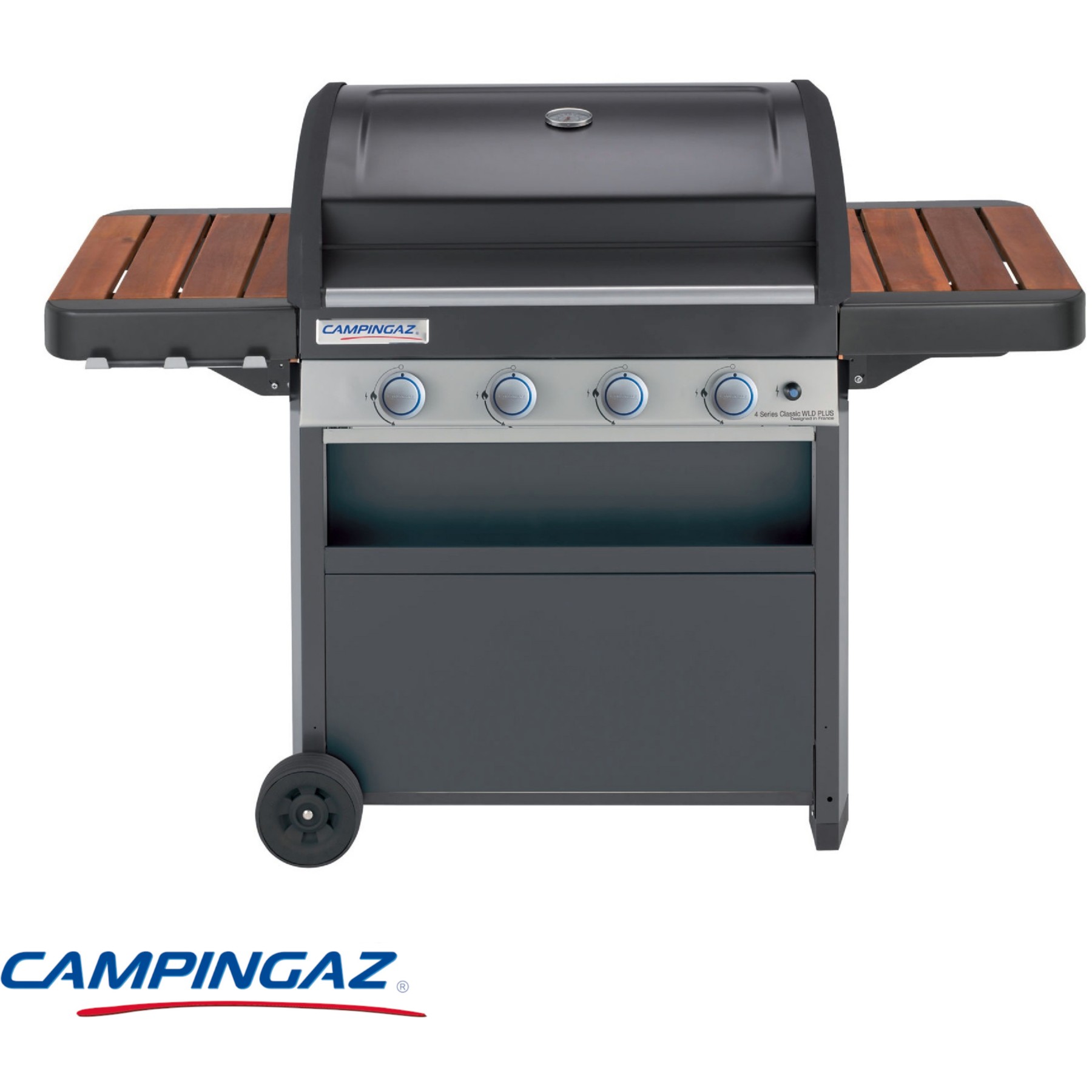 Barbecue gaz CAMPINGAZ 4 Series WLD, 4 brûleurs, sur chariot, surface de cuisson 78 x 45 cm
