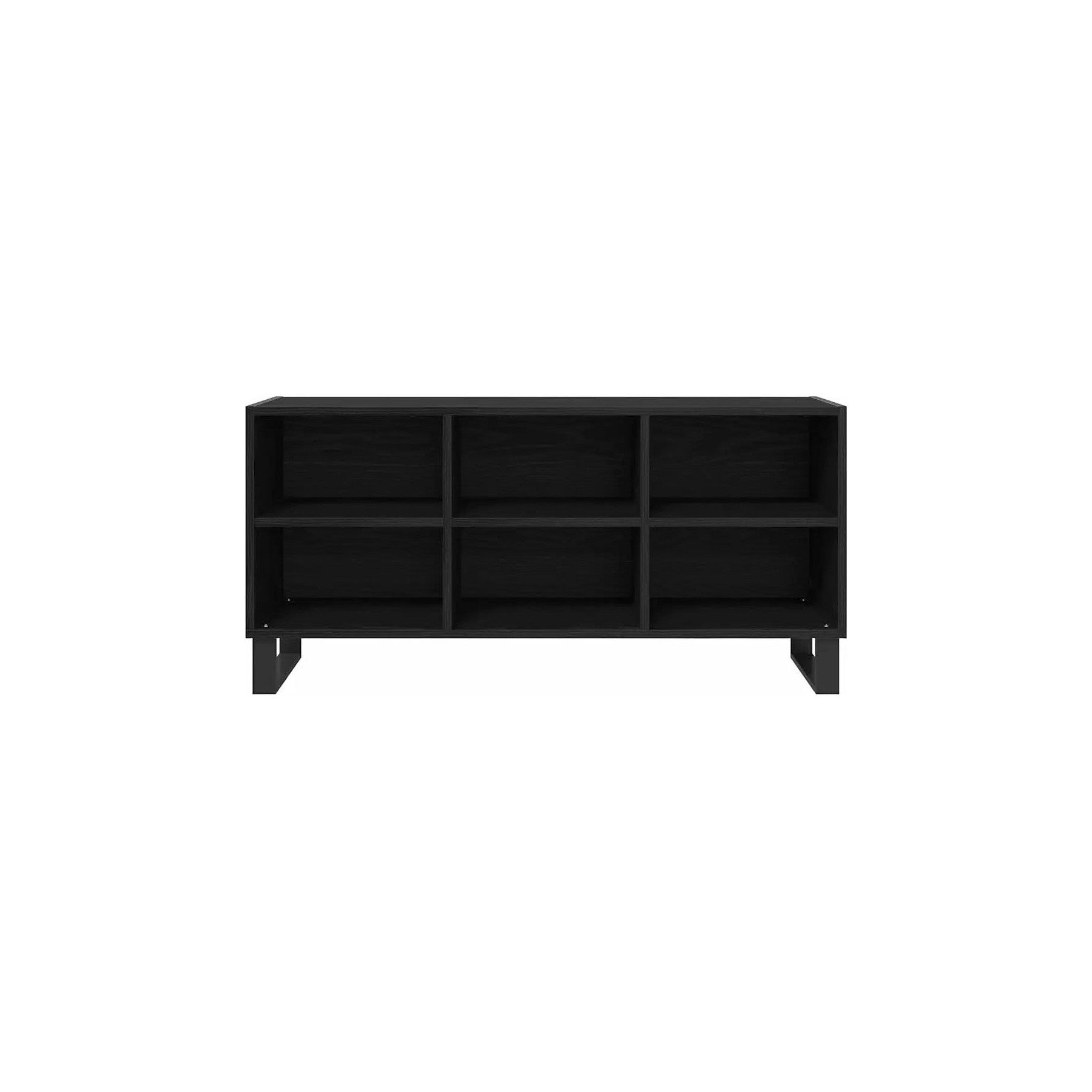 Meuble TV HELLOSHOP26 Meuble TV moderne avec rangement 103,5 x