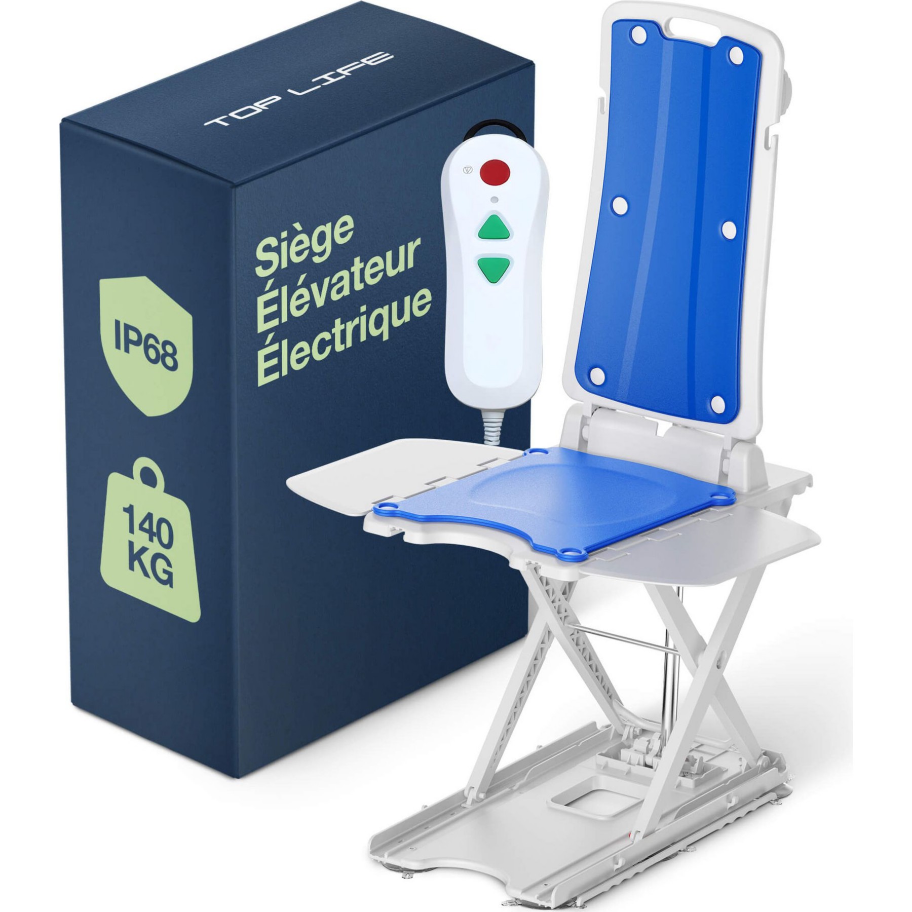 Fauteuil releveur TOP LIFE Siège élévateur électrique