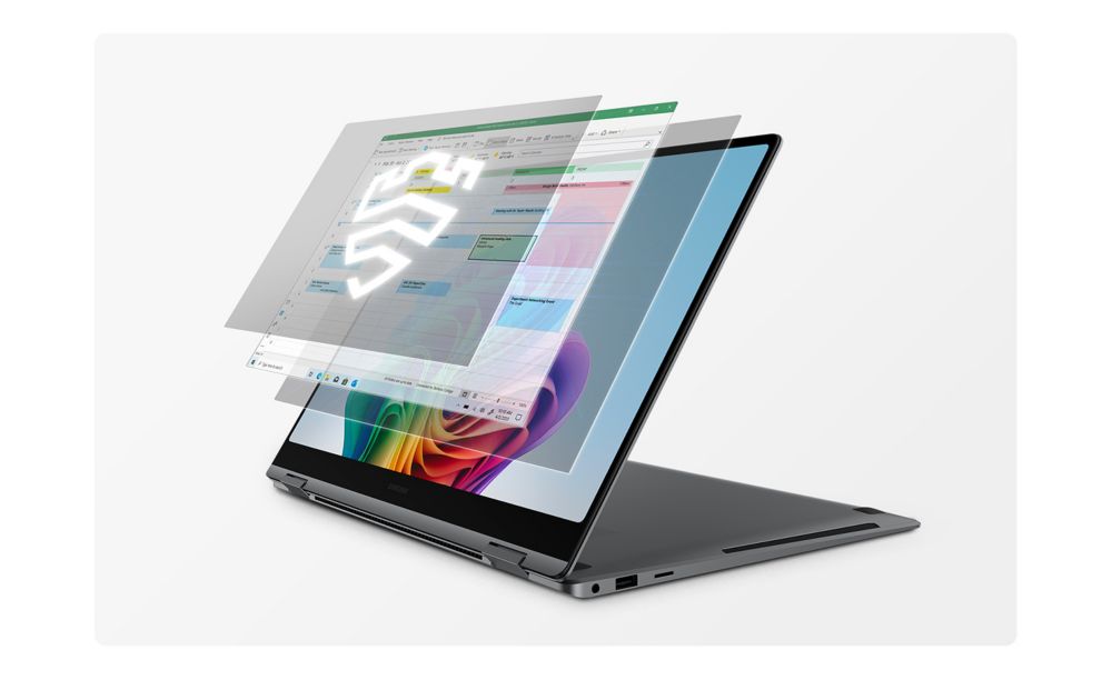 Ordinateur portable SAMSUNG Galaxy Book5 Pro 360 Copilot+ PC Gris