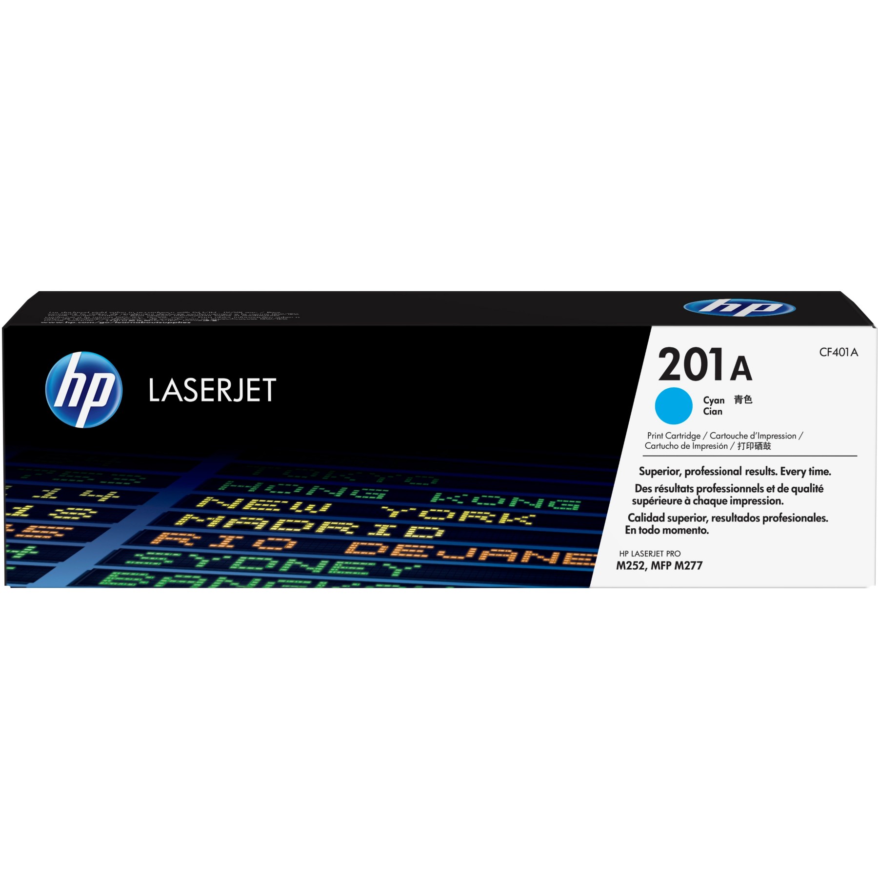 Toner HP N°201 Cyan