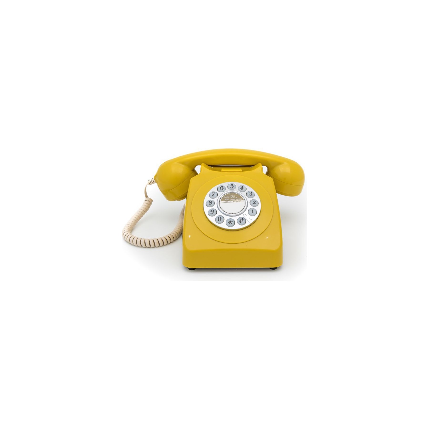 Téléphone filaire GPO RETRO Téléphone analogique GPO 746 PUSH BUTTON