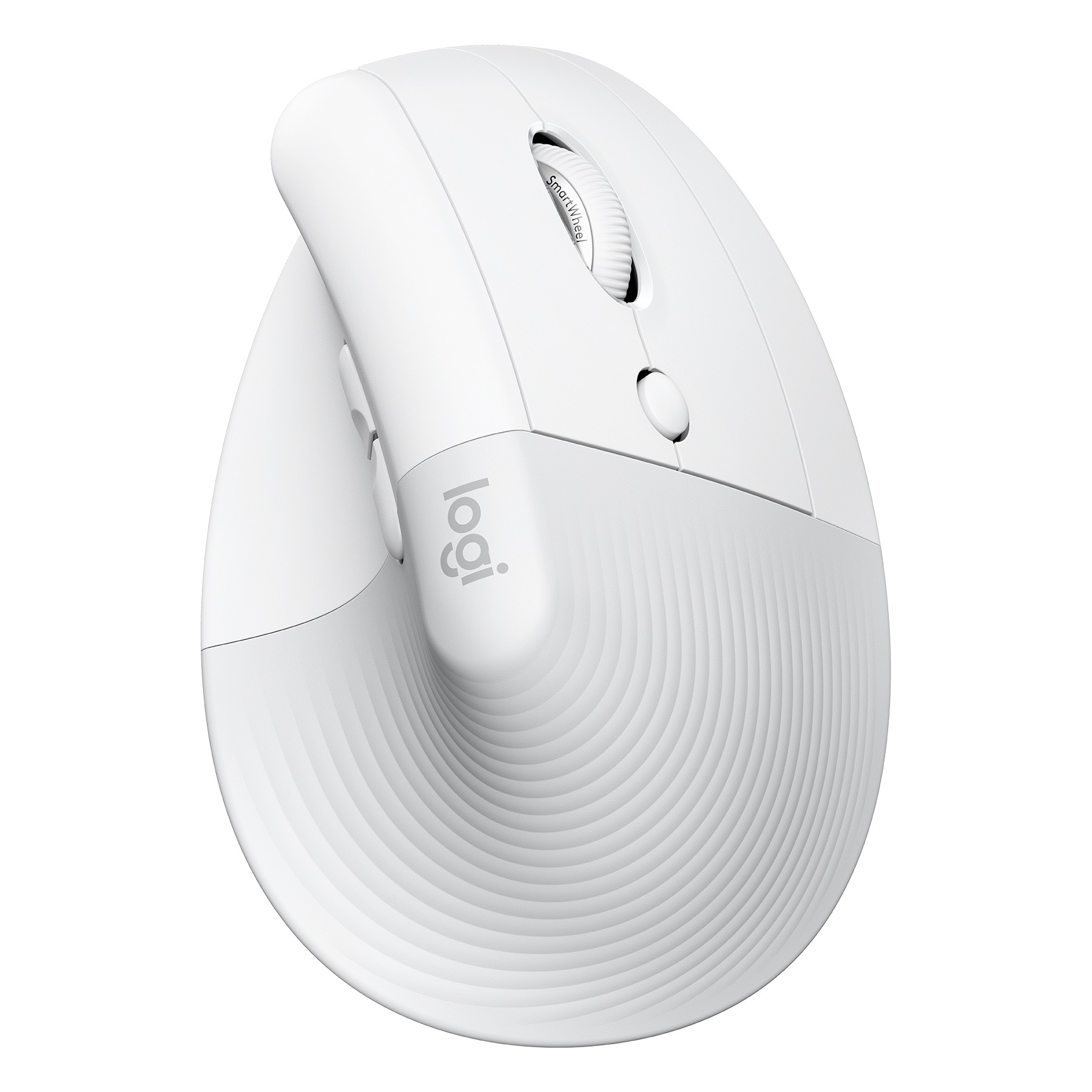 Souris sans fil LOGITECH Lift Ergonomique Silencieuse Blanche