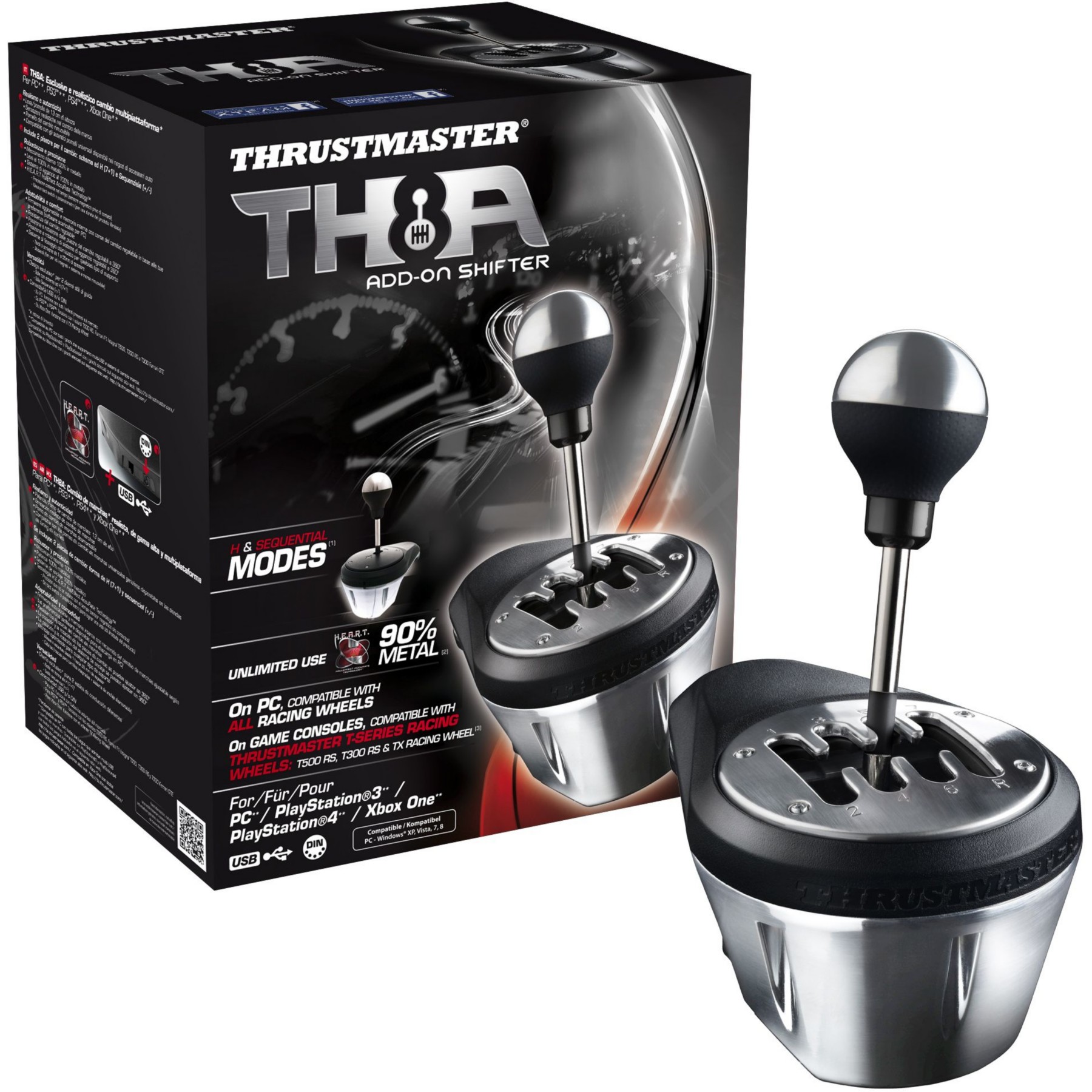 Levier de vitesses THRUSTMASTER Levier TH8A Racing Shifter PS4/Xbox One/
