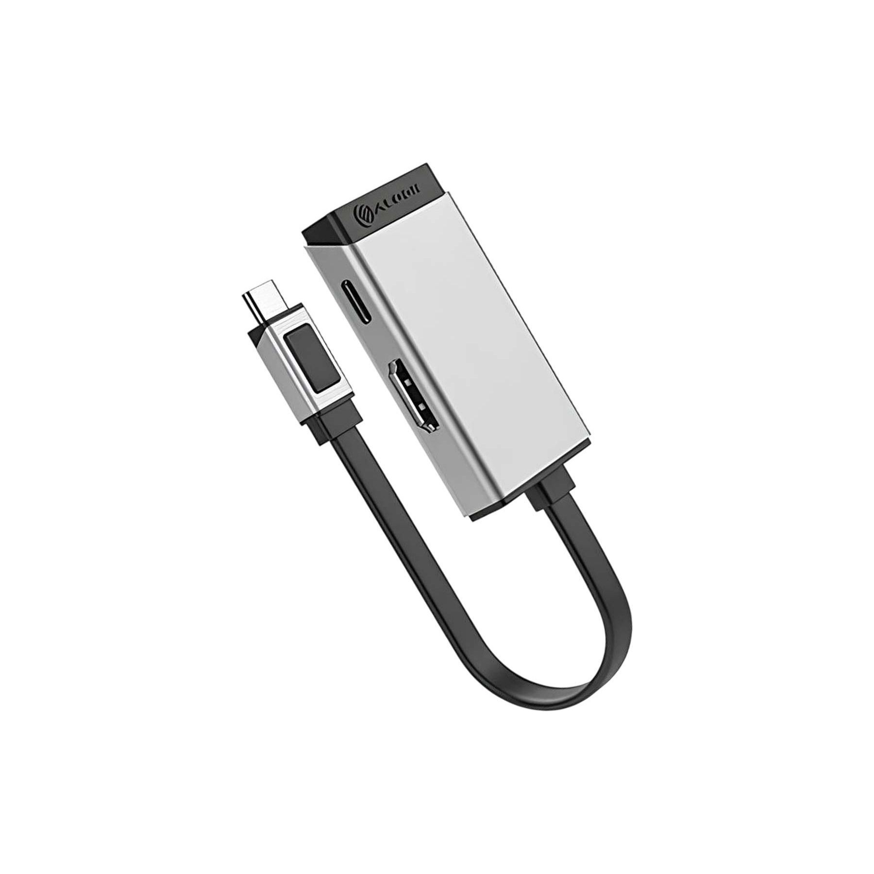 Hub A-LOGIC USB-C vers HDMI 4K 60Hz et USB-C 100W